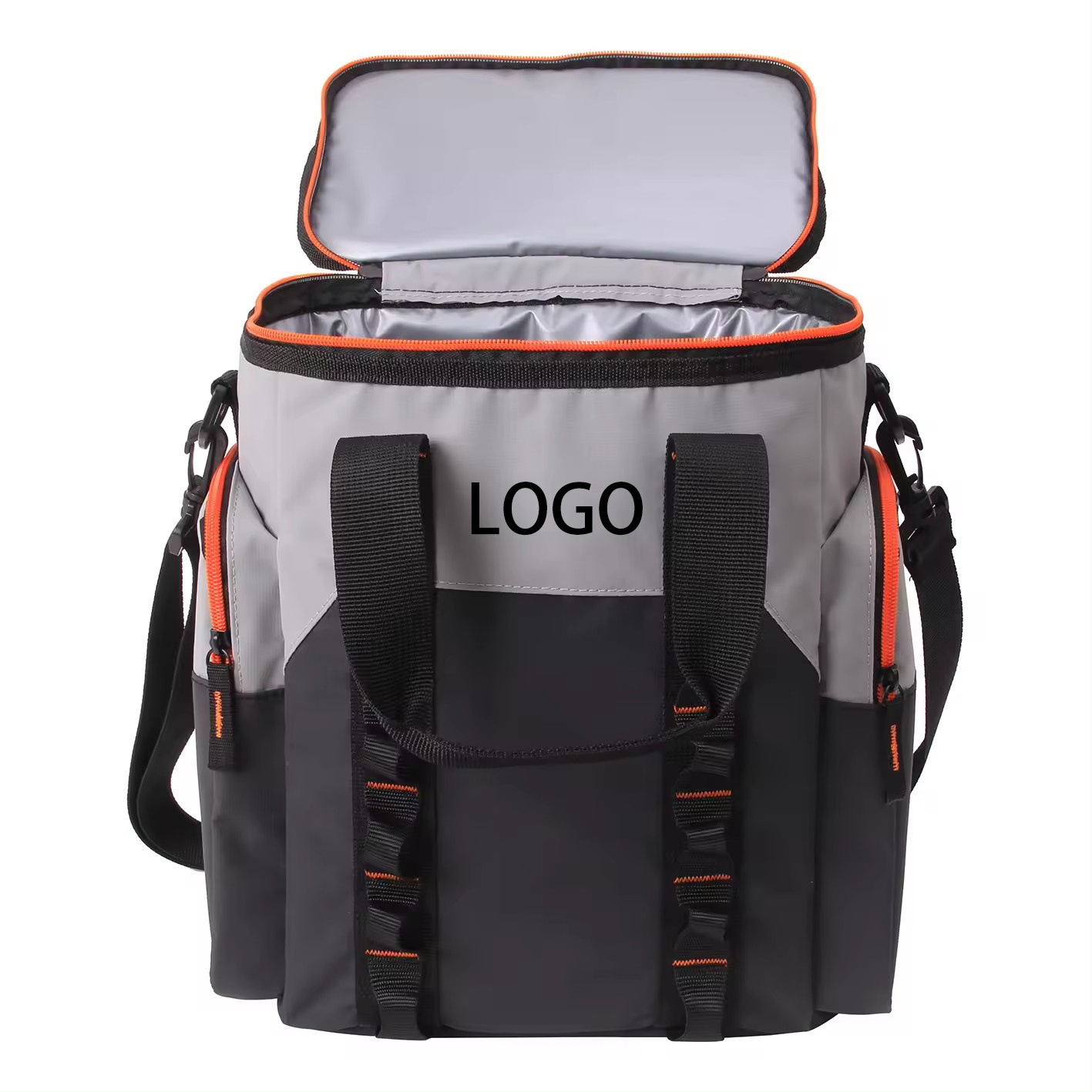 Personalized Custom Outdoor Thermal Insulated Bags To Keep Food Cold Large Tarpaulin Cooler Bag With Logo