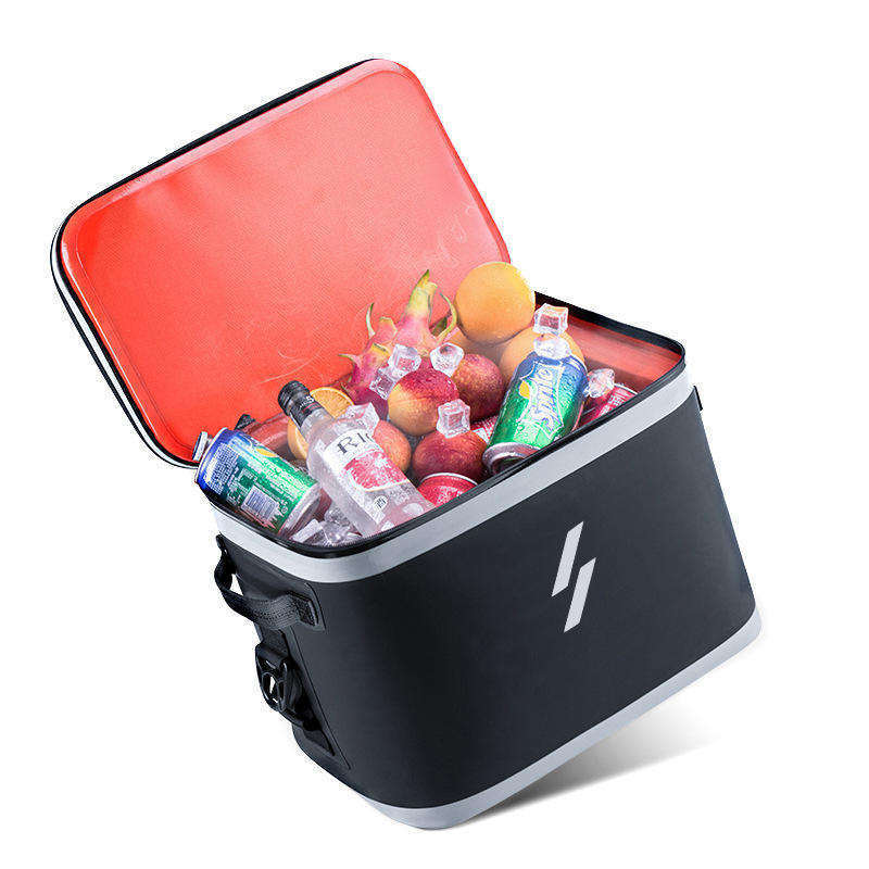 Multifunctional Frozen Food Magnet Wine Tote Hand Delivery Picnic Insulated Thermal Cooler Lunch Bag For Cold Drink Food