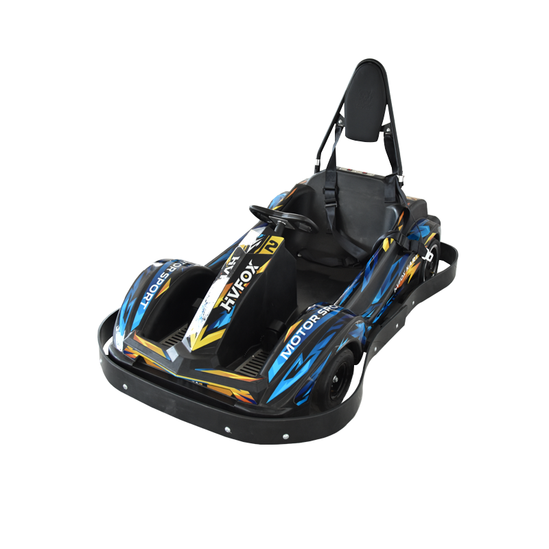 2024 Newest Racing Pedal Karting Adults Teens Kids Battery Powered Electric 1000w power go kart