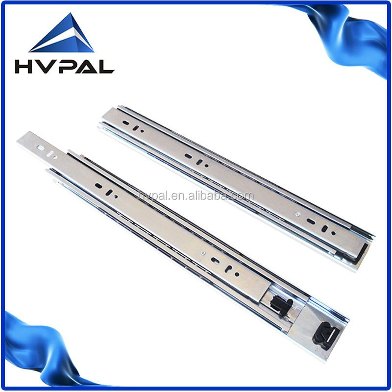 5103 10 inch full extension low profile high quality top mount pull out bottom mount drawer slides mechanism