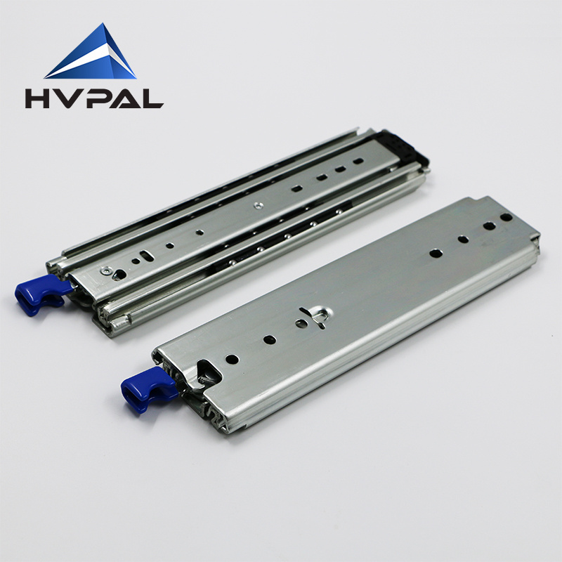 HVPAL 500 LBS 227 kgs load Rating Ball Bearing Locking Drawer Slide Heavy Duty Drawer Slides for Modular storage cabinets