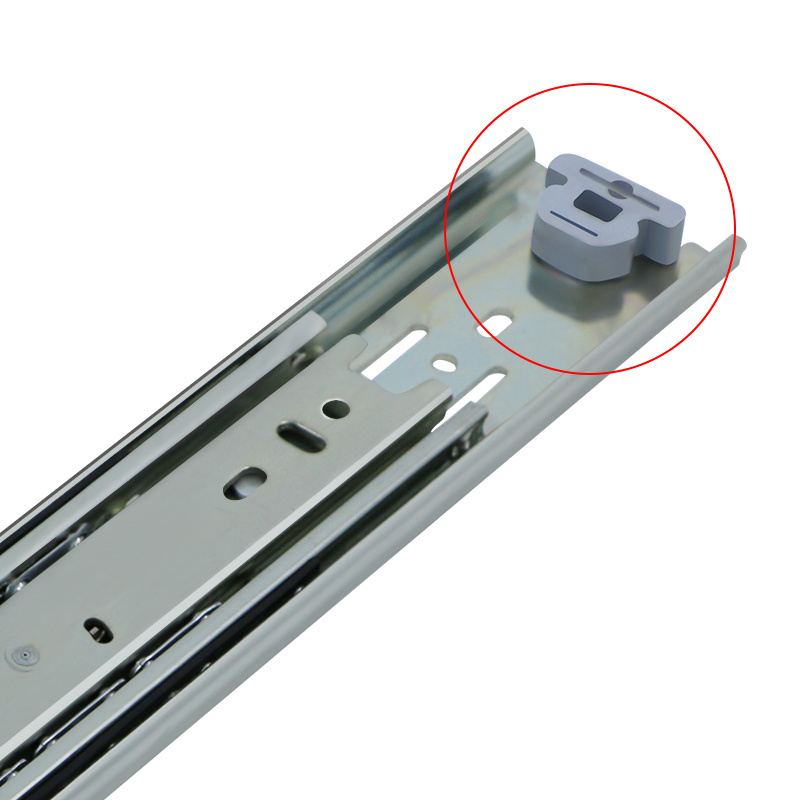 Fully Extended Heavy-duty Drawer Slides Lock Telescopic Channel Slides for Aluminum Toolbox Waterproof UTE Truck