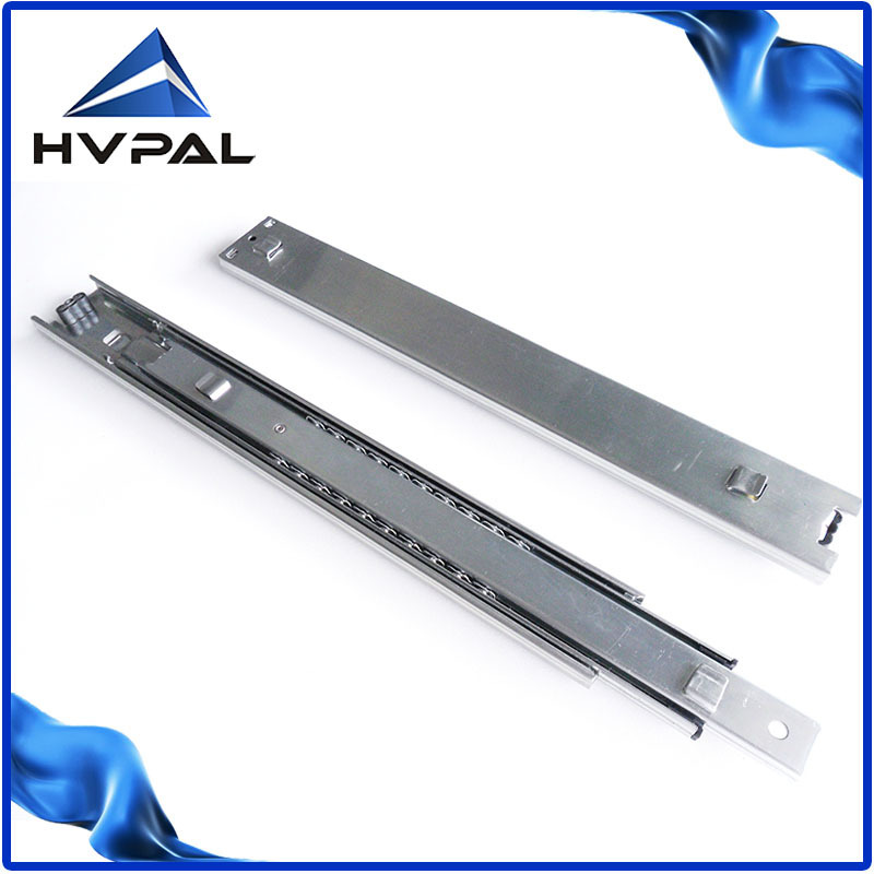 45kg 4513 ball bearing full extension roll out press rebound replacement under drawer slides tracks for cabinet