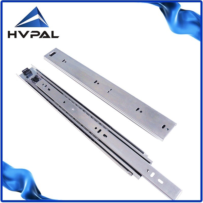 5103 10 inch full extension low profile high quality top mount pull out bottom mount drawer slides mechanism