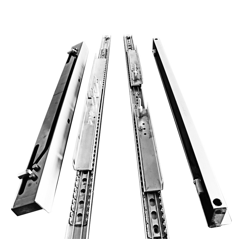 Heavy-duty table slide high-quality automatic lifting telescopic table rail furniture hardware accessories