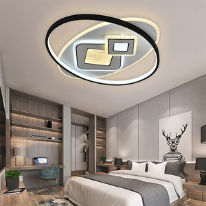 High Quality Smart Modern Ceil Lamp Fancy Fixture Flush Mounted Corridor Acrylic Panel Nordic Indoor LED Ceiling Light