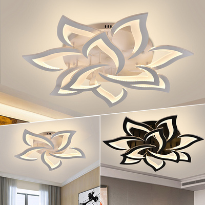 Smart Lighting Modern Indoor Surface Mounted Flower Fancy Lamp Kitchen Bedroom Living Room Led Ceiling Lights