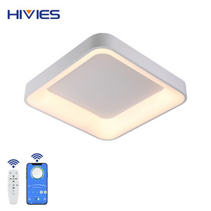 High Performance Modern Circle Ceil Fixture Living Room Living Room Bedroom 32w Acrylic Smart Home Led Dimmable Ceiling Light