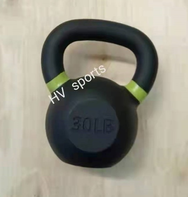 Customized Home Fitness Gym Use Free Weights Pounds Power Coated LBS Kettlebell