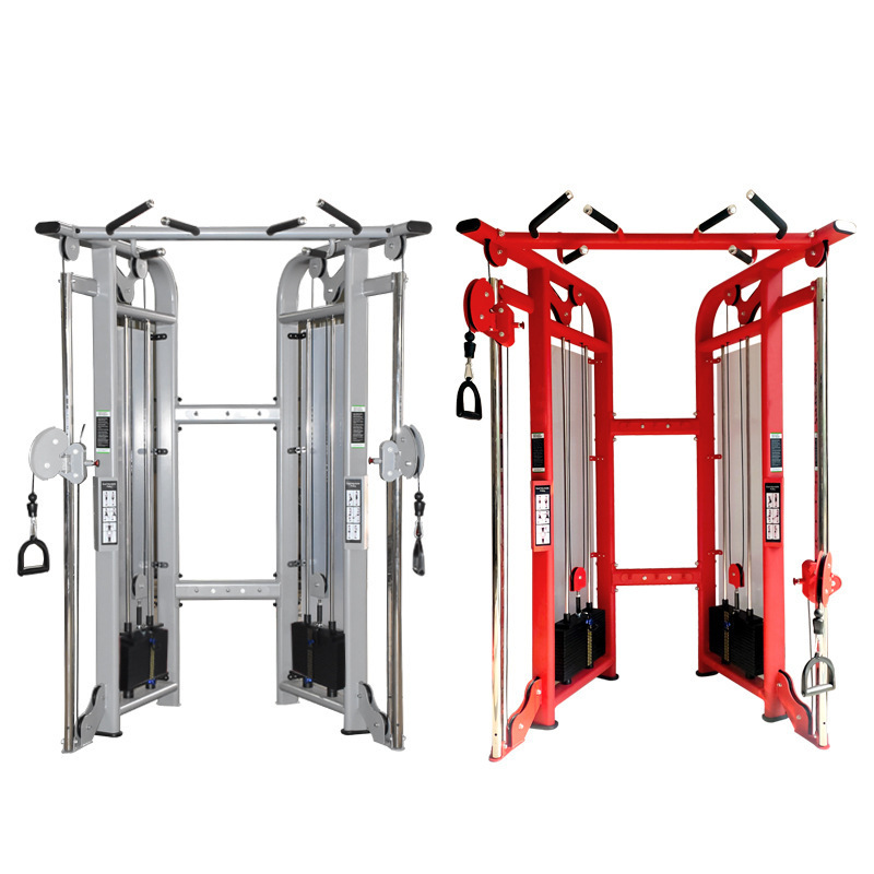 Commercial Gym Trainer Fitness Equipment Professional Multifunctional Adjustable Dual Pulley System Machine