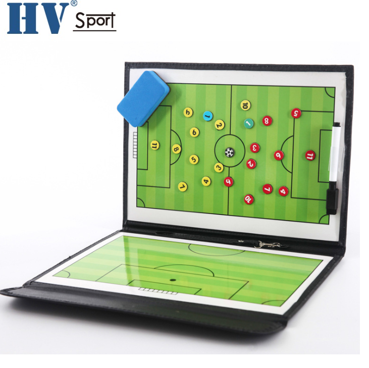 Folding portable magnetic coaching board football equipment soccer coaching board