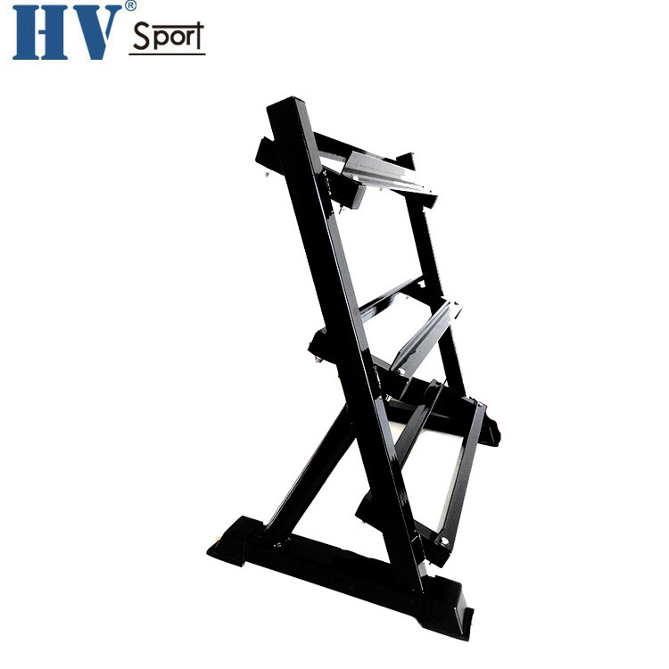 3 Layers dumbbell rack home Use Dumbbell Set Rack 3 tier