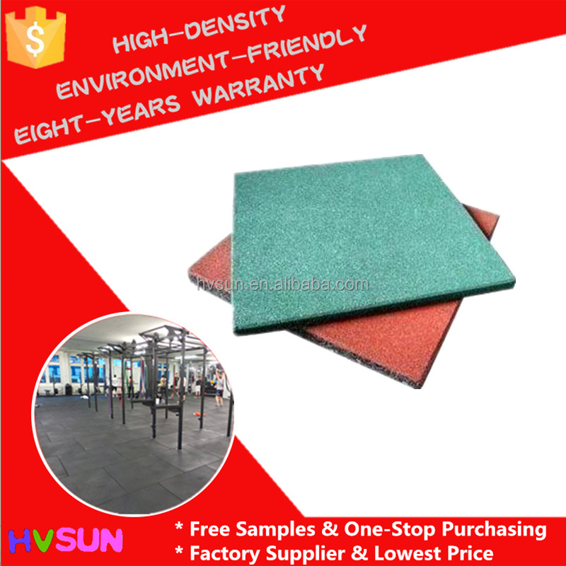 Fadeless EPDM Fitness Gym Rubber Mat/Gym Rubber Flooring