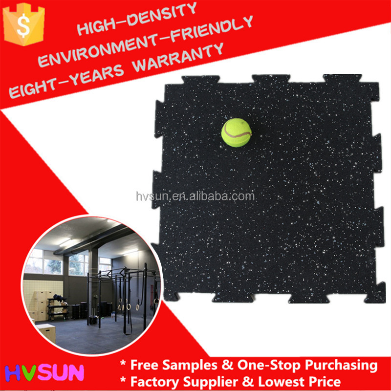 Fadeless EPDM Fitness Gym Rubber Mat/Gym Rubber Flooring