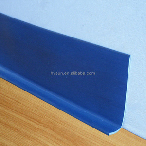 Cheap White Color quality wall baseboard Decoration pvc skirting board roll