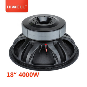 Professional High Power 18inch Double Magnet Subwoofer 18  Speakers Bass.