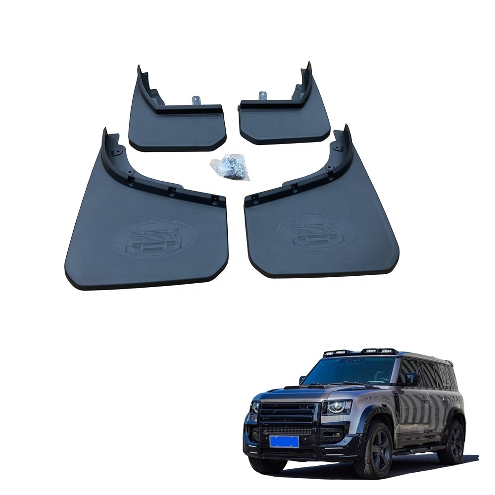 HW 4X4 Wider Version Mud Guard Car Fenders Mud Flaps for Land Rover Defender 2020+