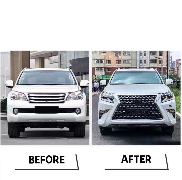 HW high performance front bumper facelift 2010-2013 upgrade to 2020 edition luxury tuning body kit for Lexus GX460