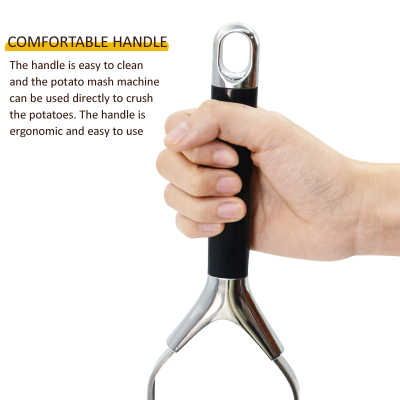 Kitchen Gadgets innovative High Quality Stainless Steel Mini Avocado Potato Masher And Ricer Fruit Vegetable Tool