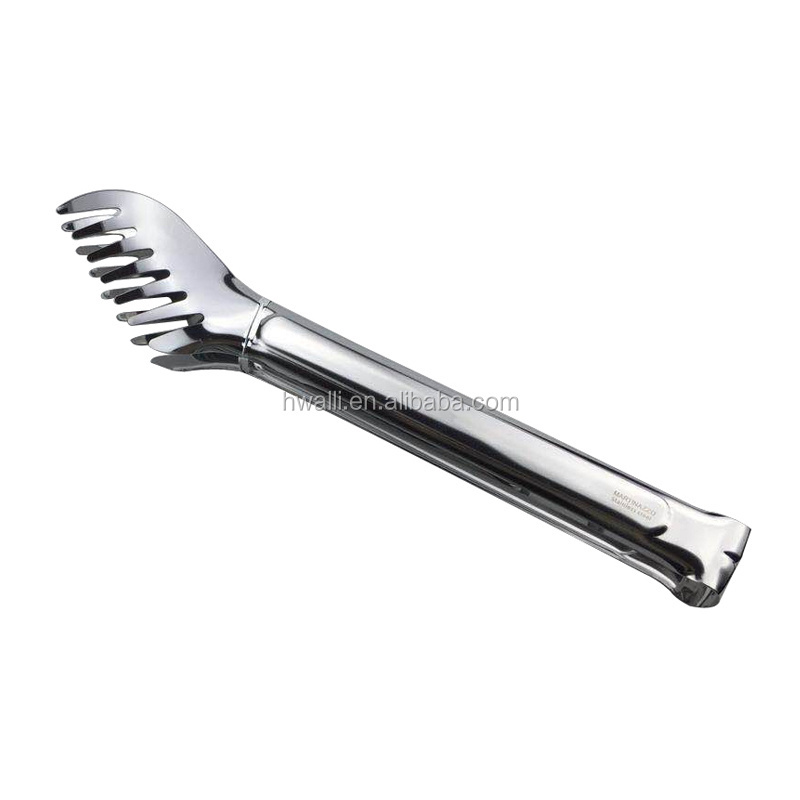 Kitchen Utensil Food BBQ Tongs Salad Vegetable Bread Food Tong Stainless Steel Keep The Item Dry and Clean