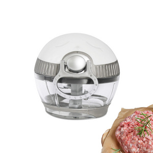 Kitchen Multi Function Manual Plastic Food Grade Mini Vegetable Hand Garlic Food Pull Chopper for Kichen