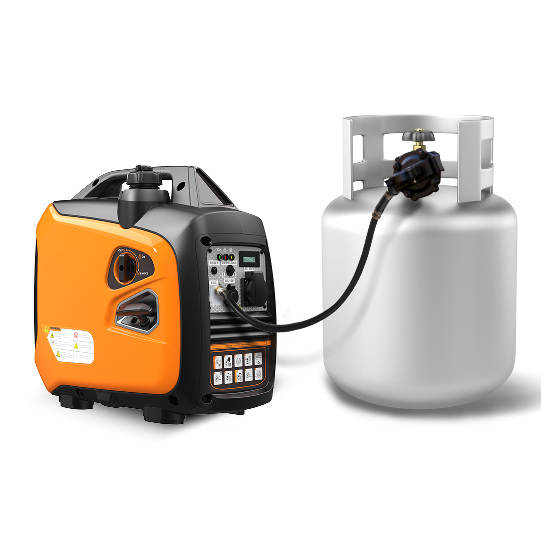 Hwasdan 2000w silent invertor gasoline generator 1.8kw 2kva for car motor mini generator price in  korea india ethiopia