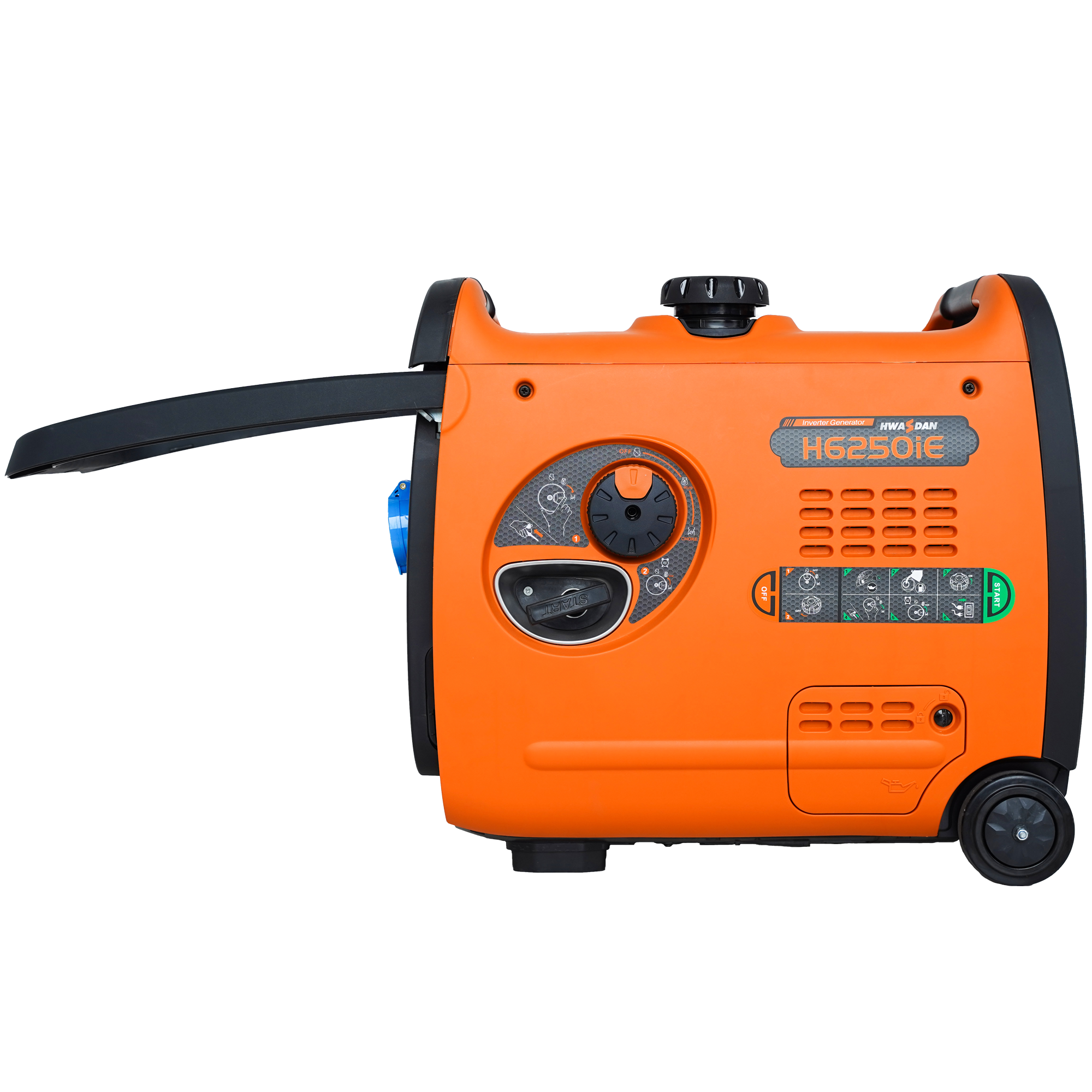 Wholesale 5000 watt 5500 watt Super Silent Power Portable  Gas / Natural gas Inverter Generator