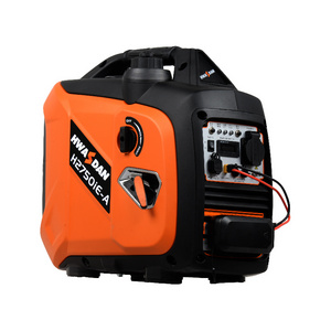 Hwasdan portable generator 2000w inverter ac dc 12v 24v dynamo generator 1kw