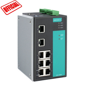 EDS-508A MOXA 8 port MANAGED Ethernet switch for industrial marine airport railroad