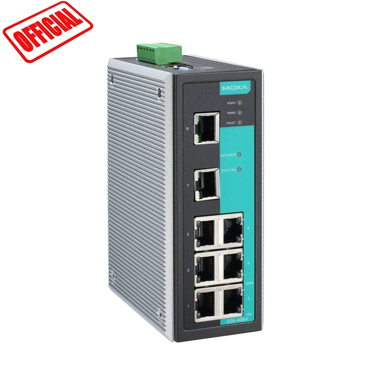 EDS-408A Series moxa managed ethernet switch for electric moxa electric moxa device