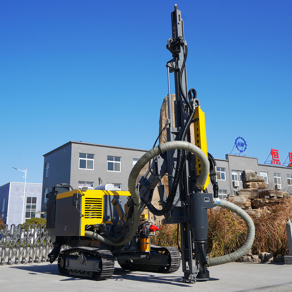 factory  price high quality hengwang made DTH blasthole automatic drilling rig machine