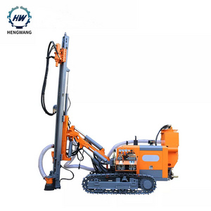 shallow gold mining pneumatic diesel DTH blasting rock rc DTH mount drill rig