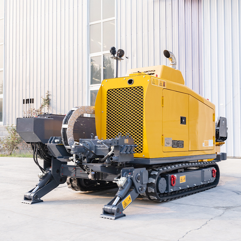 Urban construction non-destructive ground pipe laying horizontal directional drilling rig machine