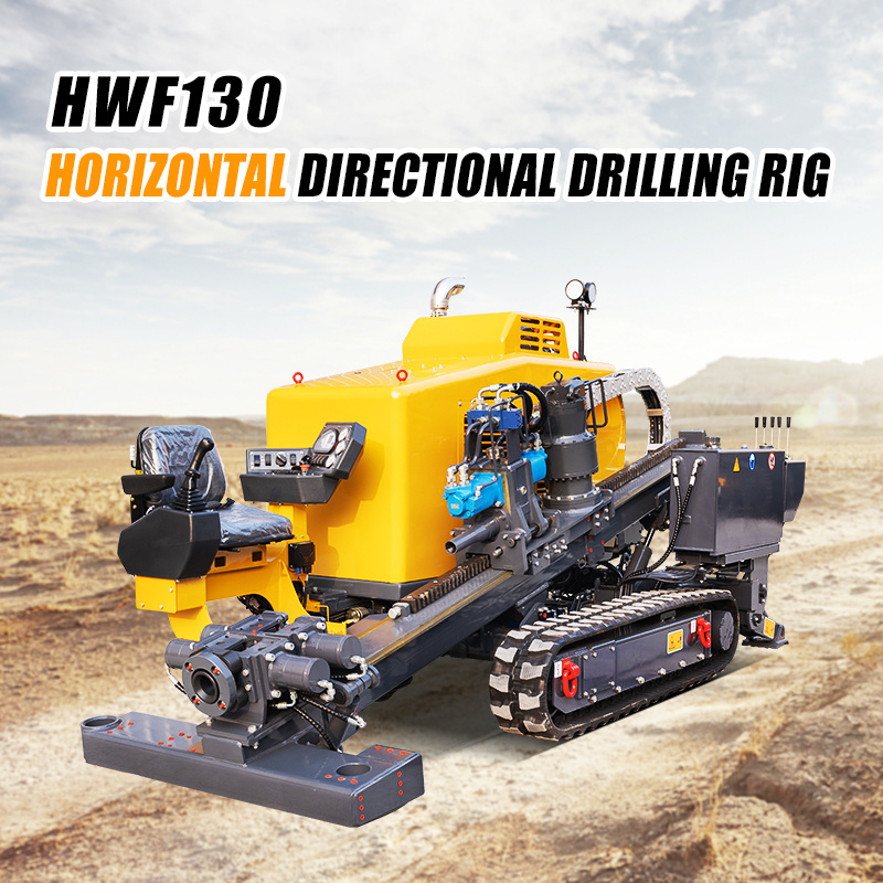 Environmentally friendly HDD underground pipeline horizontal directional drilling machine for sale