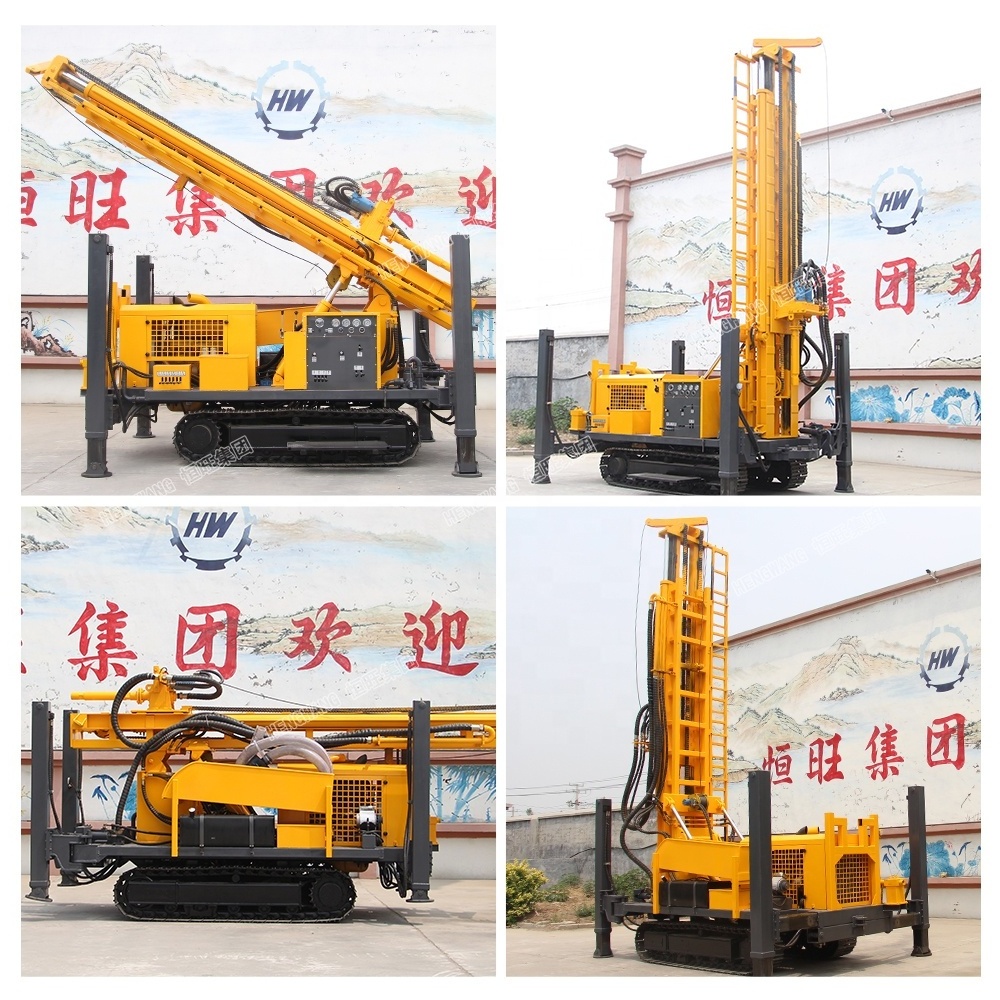 deep farm borewell drill 100m 200m borehole water wells drilling rigs machines equipment for water well