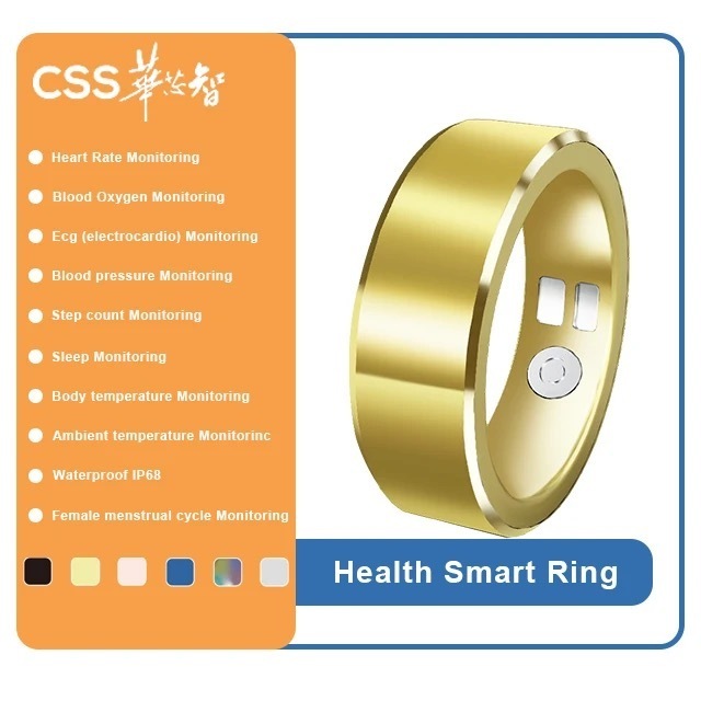 smart rings for ios rose gold smart rings for ios Newest technology Female physiological cycle monitoring