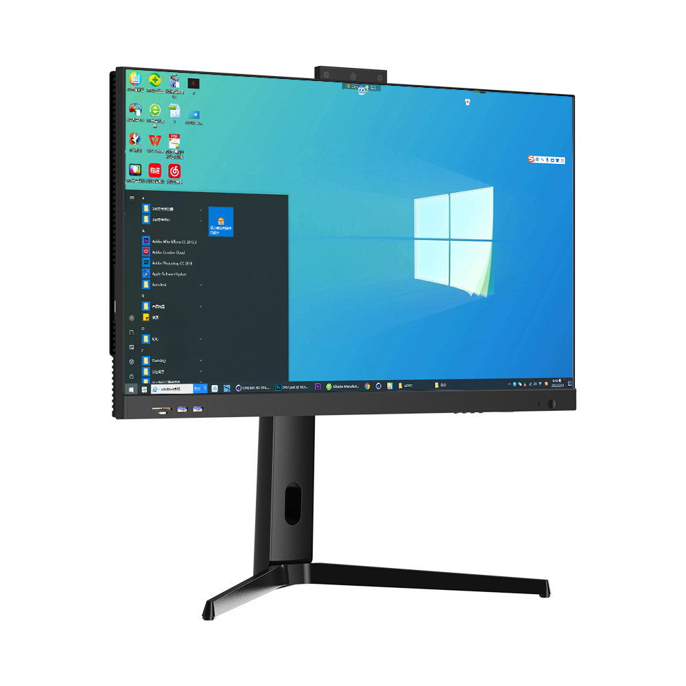 oem odm desktop pc 27inch monitor core I3/i5 Ddr3 4gb + 128gb Touch Screen allin one computer computadora todo en uno