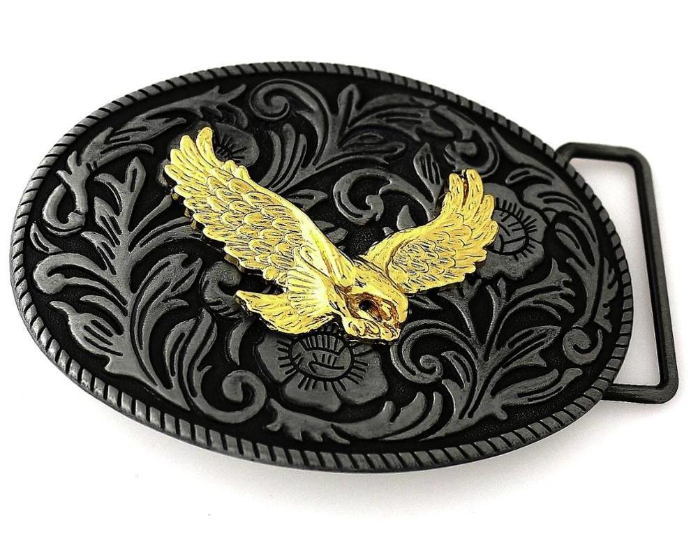 High Quality Custom Fashion Western Metal Die Casting Cowboy Name Belt Buckle