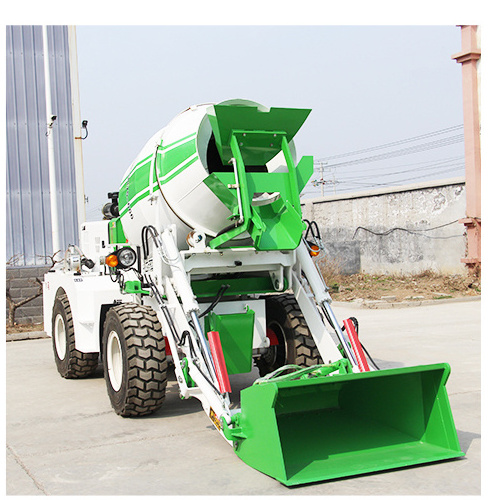 China factory 3.5m3 self loading ready concrete  mixer truck drum price