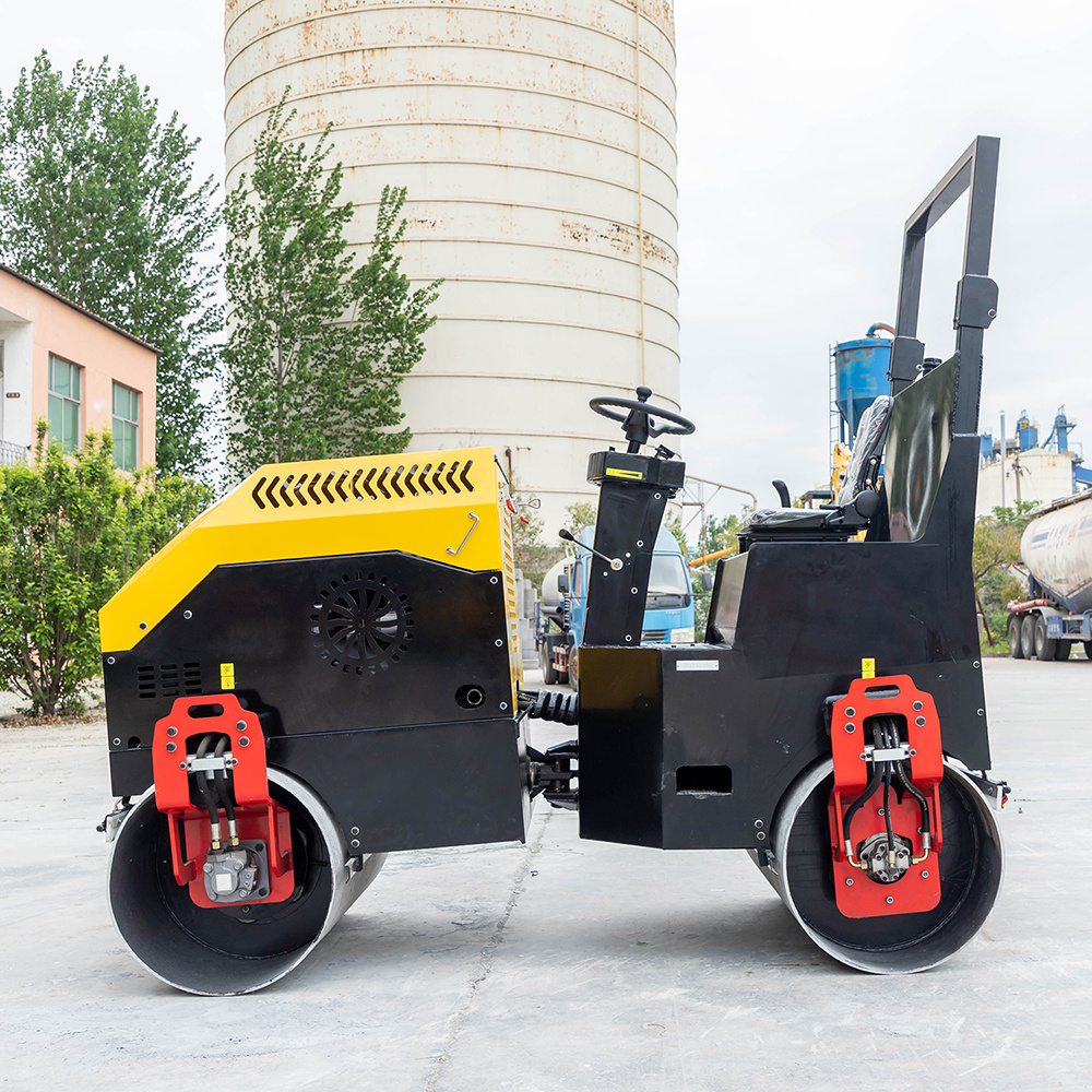 Driving Vibratory diesel Asphalt Road Rollercompactor 3 Ton small Mini Road Roller