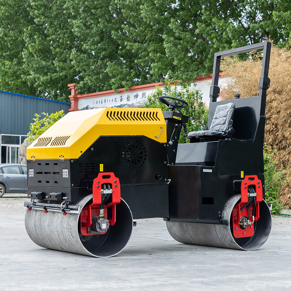 Driving Vibratory diesel Asphalt Road Rollercompactor 3 Ton small Mini Road Roller