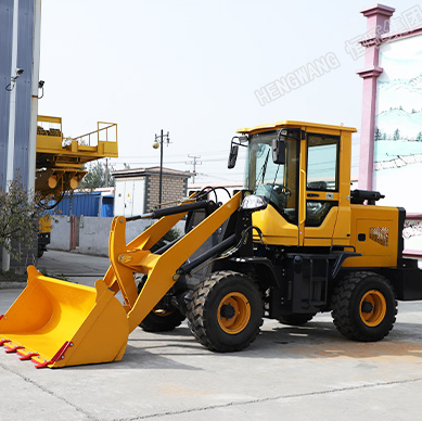 Engineering Small Construction Machinery 4x4 EPA 1 Ton Mini Loader Wheel Loaders