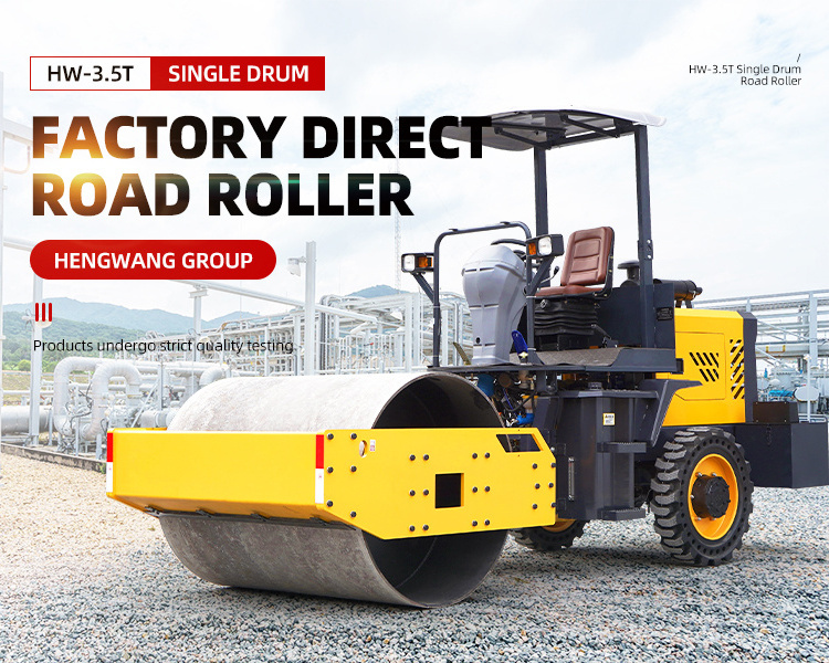 China Road Roller 3.5 Ton 4 Ton 5 Ton Diesel Hydraulic Vibrating Asphalt Compactor Road Roller