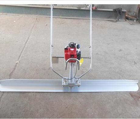 petrol aluminum laser concrete vibrating screed machine