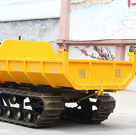 oil palm HW1000L crawler 1 Ton China mini track dumper agriculture mini dumper dump truck