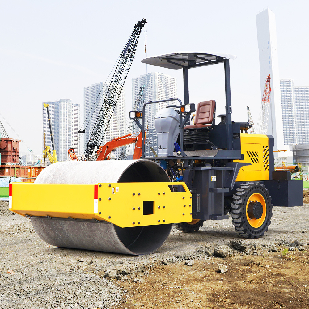 China Road Roller 3.5 Ton 4 Ton 5 Ton Diesel Hydraulic Vibrating Asphalt Compactor Road Roller