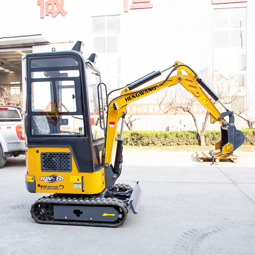 smallest mini excavation hydraulic digger 1 ton 2 ton mini excavator with cab micro excavator