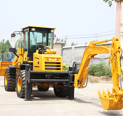 china hengwang group  2.5ton compact tractor backhoe loader TLB for sale