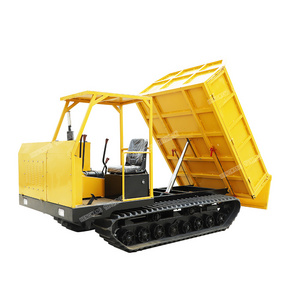 Construction All-Terrain Vehicle Mountain Road Swamp Crawler Transporter 5 Ton Track Dumper Trucks