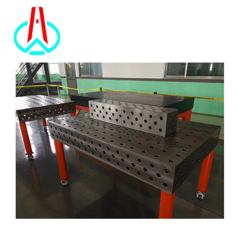 2024  3d steel adjustable heavy duty flexible welding table for sale